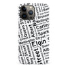 iPhone 13 Pro Max Ottawa Street Names Canadiana Phone Case - White
