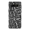Samsung Galaxy Note 8 Ottawa Street Names Canadiana Phone Case - Black