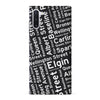 Samsung Galaxy Note 10 Ottawa Street Names Canadiana Phone Case - Black