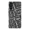 Samsung Galaxy S23 Plus Ottawa Street Names Canadiana Phone Case - Black
