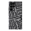 Samsung Galaxy S23 Ultra Ottawa Street Names Canadiana Phone Case - Black