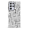 Samsung Galaxy S21 Ultra Quebec Street Names Canadiana Phone Case - White