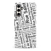 Samsung Galaxy S23 FE Quebec Street Names Canadiana Phone Case - White