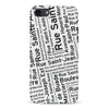 iPhone 7/8/SE Quebec Street Names Canadiana Phone Case - White