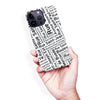iPhone 14 Pro Max Quebec Street Names Canadiana Phone Case - White