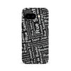 Québec Street Names Canadiana Phone Case - Black