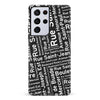 Samsung Galaxy S21 Ultra Quebec Street Names Canadiana Phone Case - Black