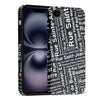 Québec Street Names Canadiana Phone Case - Black