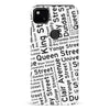 Google Pixel 4A Toronto Street Names Canadiana Phone Case - White