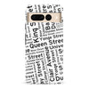 Google Pixel 7 Pro Toronto Street Names Canadiana Phone Case - White