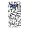 Samsung Galaxy Note 9 Toronto Street Names Canadiana Phone Case - White