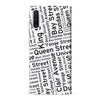 Samsung Galaxy Note 10 Toronto Street Names Canadiana Phone Case - White