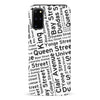 Samsung Galaxy S20 Plus Toronto Street Names Canadiana Phone Case - White