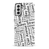 Samsung Galaxy S21 Toronto Street Names Canadiana Phone Case - White