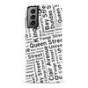 Samsung Galaxy S21 Plus Toronto Street Names Canadiana Phone Case - White