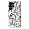 Samsung Galaxy S22 Ultra Toronto Street Names Canadiana Phone Case - White