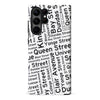 Samsung Galaxy S23 Ultra Toronto Street Names Canadiana Phone Case - White