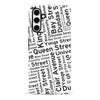 Samsung Galaxy S23 FE Toronto Street Names Canadiana Phone Case - White