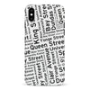 iPhone X/XS Toronto Street Names Canadiana Phone Case - White