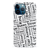 iPhone 12 Pro Max Toronto Street Names Canadiana Phone Case - White