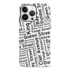 iPhone 13 Pro Toronto Street Names Canadiana Phone Case - White