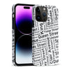 iPhone 15 Pro Max Toronto Street Names Canadiana Phone Case - White