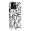 iPhone 15 Pro Max Toronto Street Names Canadiana Phone Case - White