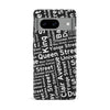 Google Pixel 8 Toronto Street Names Canadiana Phone Case - Black