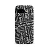 Toronto Street Names Canadiana Phone Case - Black