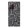 Samsung Galaxy Note 20 Ultra Toronto Street Names Canadiana Phone Case - Black