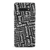 Samsung Galaxy S10 Toronto Street Names Canadiana Phone Case - Black