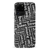 Samsung Galaxy S20 Ultra Toronto Street Names Canadiana Phone Case - Black