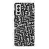 Samsung Galaxy S21 Toronto Street Names Canadiana Phone Case - Black