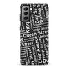 Samsung Galaxy S21 Plus Toronto Street Names Canadiana Phone Case - Black