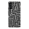 Samsung Galaxy S23 Plus Toronto Street Names Canadiana Phone Case - Black