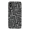 iPhone XS Max Toronto Street Names Canadiana Phone Case - Black