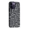 iPhone 14 Pro Max Toronto Street Names Canadiana Phone Case - Black
