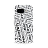 Vancouver Street Names Canadiana Phone Case - White