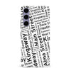 Vancouver Street Names Canadiana Phone Case - White