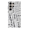 Vancouver Street Names Canadiana Phone Case - White