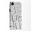 Vancouver Street Names Canadiana Phone Case - White