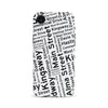 Vancouver Street Names Canadiana Phone Case - White