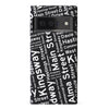 Google Pixel 6 Pro Vancouver Street Names Canadiana Phone Case - Black