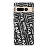 Google Pixel 7 Pro Vancouver Street Names Canadiana Phone Case - Black