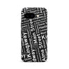 Vancouver Street Names Canadiana Phone Case - Black