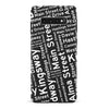 Samsung Galaxy S10 Plus Vancouver Street Names Canadiana Phone Case - Black
