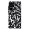Samsung Galaxy S23 Ultra Vancouver Street Names Canadiana Phone Case - Black