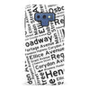 Samsung Galaxy Note 9 Winnipeg Street Names Canadiana Phone Case - White