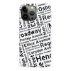iPhone 13 Pro Max Winnipeg Street Names Canadiana Phone Case - White