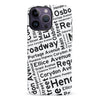 iPhone 14 Pro Max Winnipeg Street Names Canadiana Phone Case - White